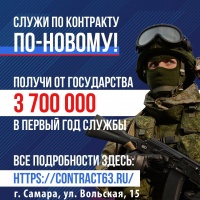 Служба по контракту в вооруженных силах!